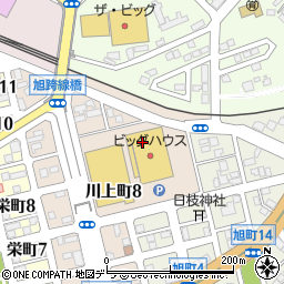 カレーショップインデアン 釧路あさひ町店周辺の地図