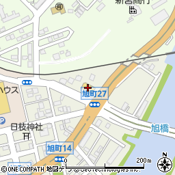 ＨｏｎｄａＣａｒｓ釧路旭町店周辺の地図