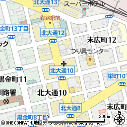 手塚時計店周辺の地図