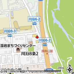札幌川沿八条郵便局 ＡＴＭ周辺の地図