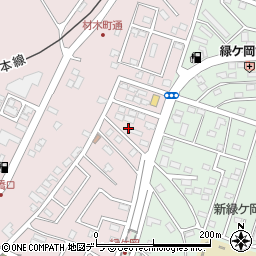 北海道釧路市材木町12-21周辺の地図