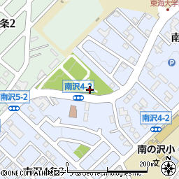 南沢えいと公園トイレ周辺の地図