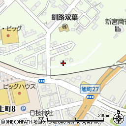 北海道釧路市新釧路町3-2周辺の地図