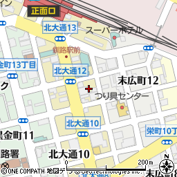 エーザイ株式会社　釧路コミュニケーションオフィス周辺の地図