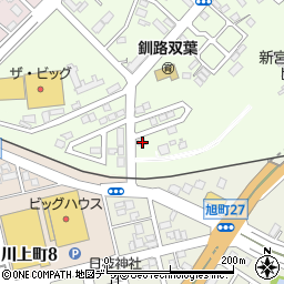 北海道釧路市新釧路町3-3周辺の地図