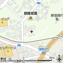北海道釧路市新釧路町3-4周辺の地図