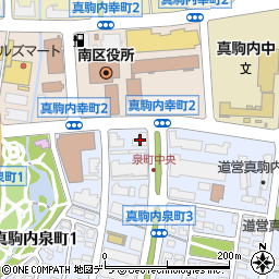 Ｄ’グランセ真駒内泉町イーストスクエア周辺の地図