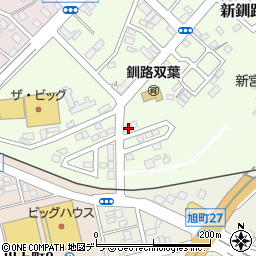 北海道釧路市新釧路町3-7周辺の地図