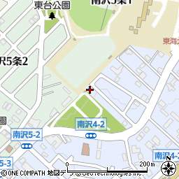 南沢ゆきんこ公園周辺の地図