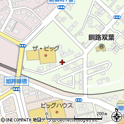 北海道釧路市新釧路町2-8周辺の地図
