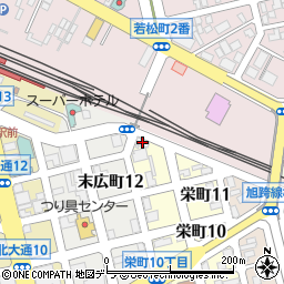 トヨタレンタリース釧路釧路店周辺の地図