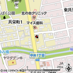 ＥＮＥＯＳ北広島ＳＳ周辺の地図