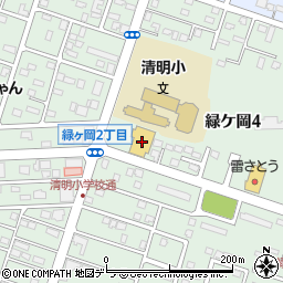 ツルハドラッグ釧路緑ヶ岡店周辺の地図