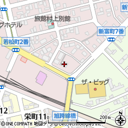 釧路市労働者福祉会館周辺の地図
