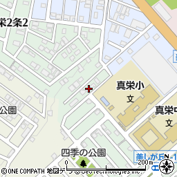 株式会社ドウネン　札幌出張所周辺の地図