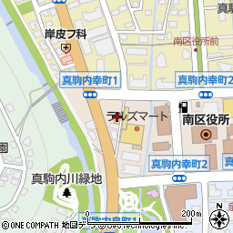 セブンイレブン札幌真駒内幸町店周辺の地図