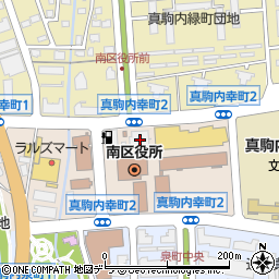 北海道銀行真駒内支店 ＡＴＭ周辺の地図