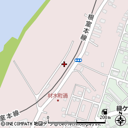 北海道釧路市材木町17-10周辺の地図