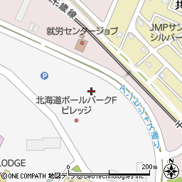 北海道ボールパークＦビレッジＢ７駐車場周辺の地図
