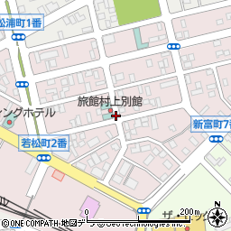 北海道釧路市新富町周辺の地図