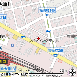 富山館周辺の地図