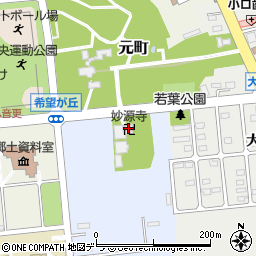 妙源寺周辺の地図