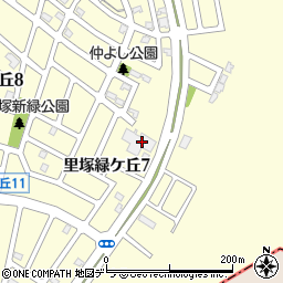 地域密着型特別老人ホーム 清幌園里塚緑ケ丘周辺の地図