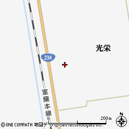 〒069-1217 北海道夕張郡由仁町光栄の地図