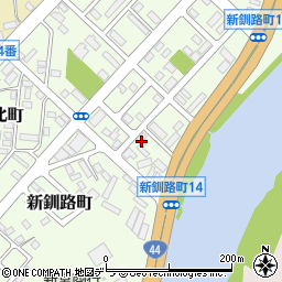 ベルソワレ１号館周辺の地図
