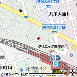 ＳＥＣエレベーター株式会社　釧路営業所周辺の地図