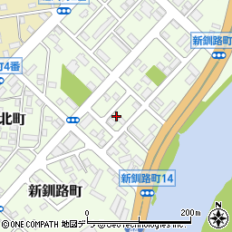 北海道釧路市新釧路町9-4周辺の地図