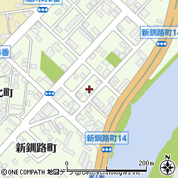 北海道釧路市新釧路町9周辺の地図