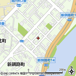 北海道釧路市新釧路町9-5周辺の地図