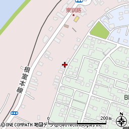 北海道釧路市材木町21-75周辺の地図