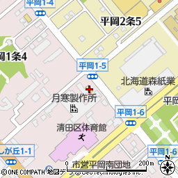 セブンイレブン札幌平岡１条５丁目店周辺の地図