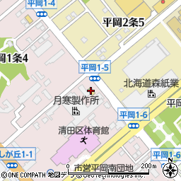 セブンイレブン札幌平岡１条５丁目店周辺の地図