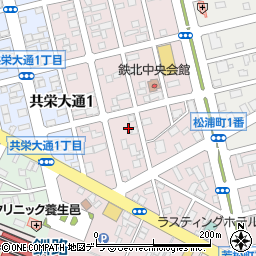 北海道釧路市若松町周辺の地図