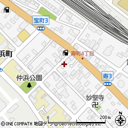 フクダライフテック北海道株式会社釧路営業所周辺の地図