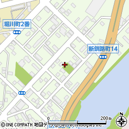 北海道釧路市新釧路町12周辺の地図