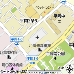 パナソニックロジスティクス北海道ＭＬ社周辺の地図