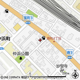 釧路アポロ石油株式会社　海上事務所周辺の地図
