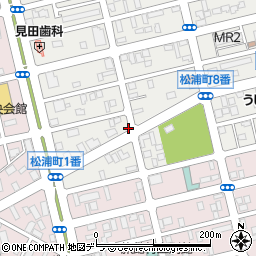 北海道釧路市松浦町周辺の地図