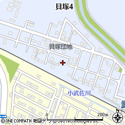 ハウス米塚周辺の地図