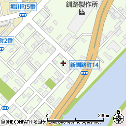 北海道釧路市新釧路町13周辺の地図