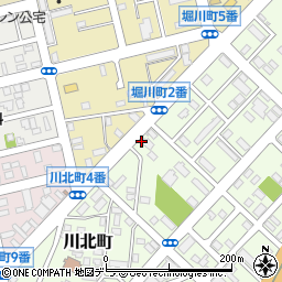 東家川北分店周辺の地図