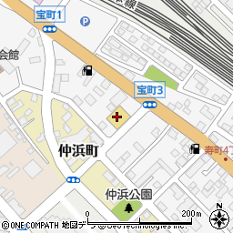 帯広日産・釧路日産釧路日産　宝町店周辺の地図