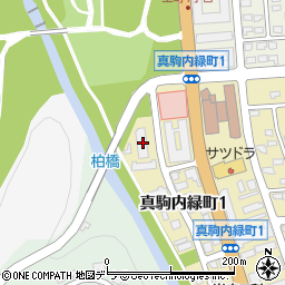 ロジェ真駒内公園周辺の地図