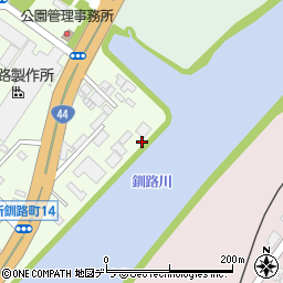 北海道釧路市新釧路町14周辺の地図