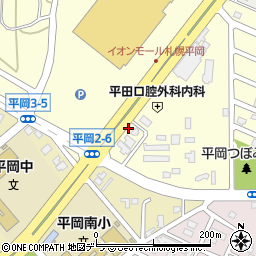 平田口腔外科内科周辺の地図