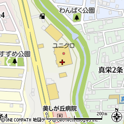 スシロー 札幌清田店周辺の地図